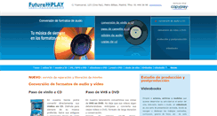 Desktop Screenshot of futureplay.es